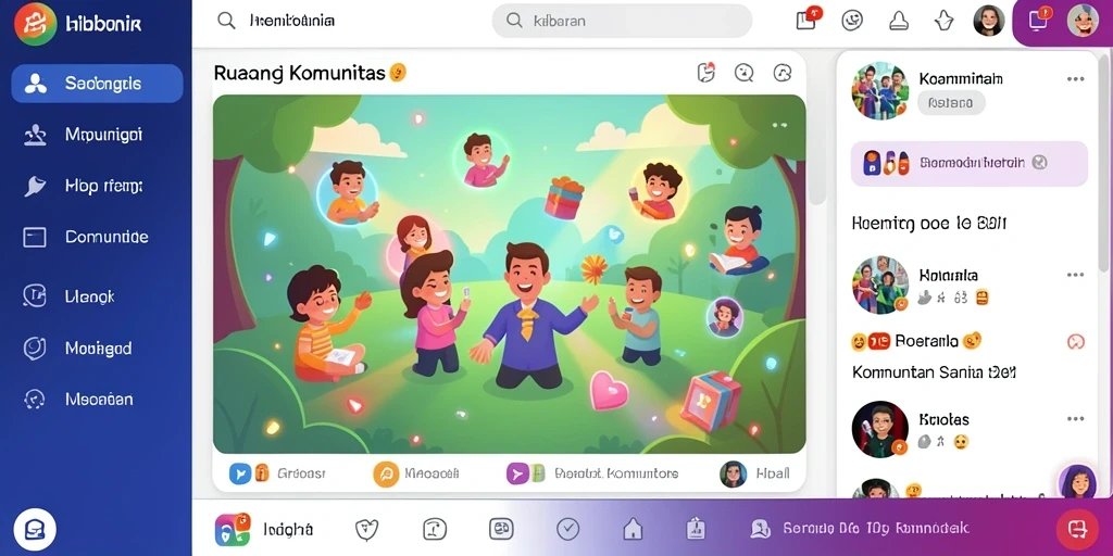 Tampilan antarmuka yang menarik dan mudah digunakan.