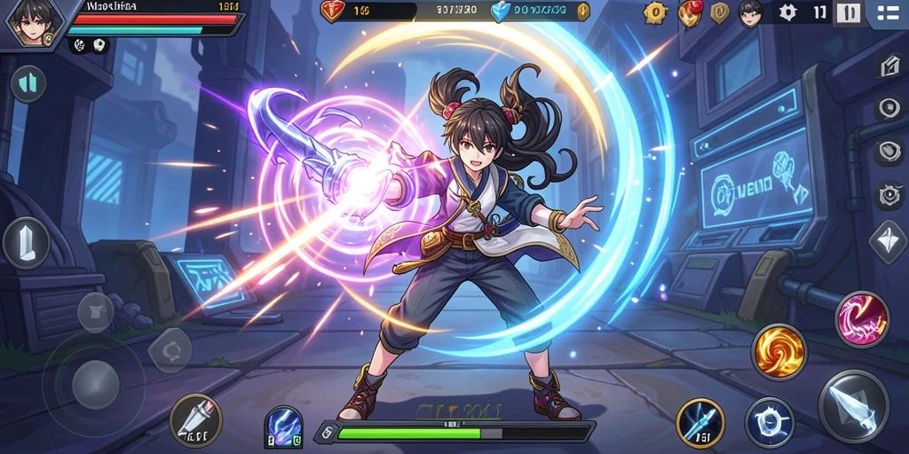 Tampilan karakter yang indah dalam game DEWALIVE.