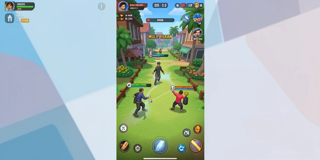 Screenshot menampilkan tampilan awal game yang menarik.