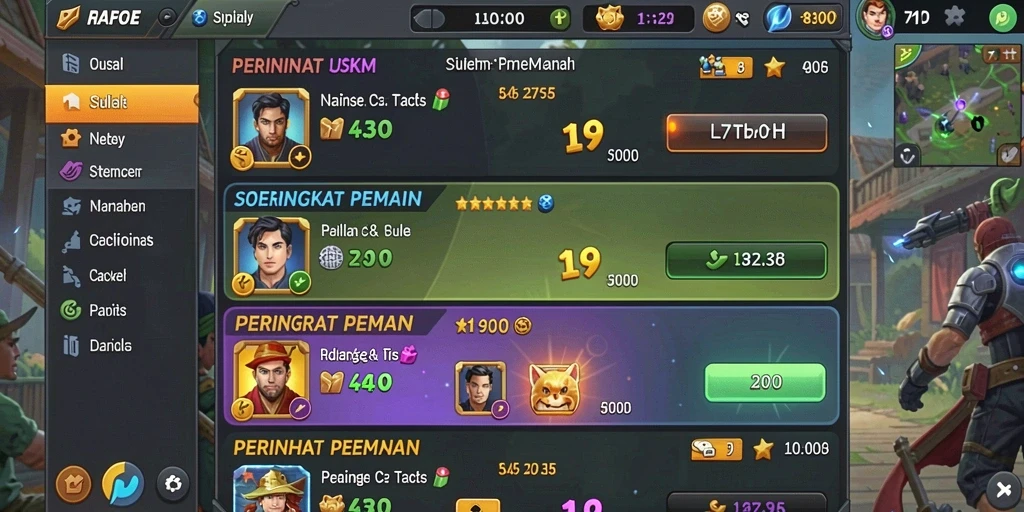 Tampilan antarmuka yang intuitif dan mudah digunakan.