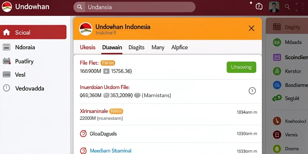 Tampilan antarmuka pengguna yang menarik.