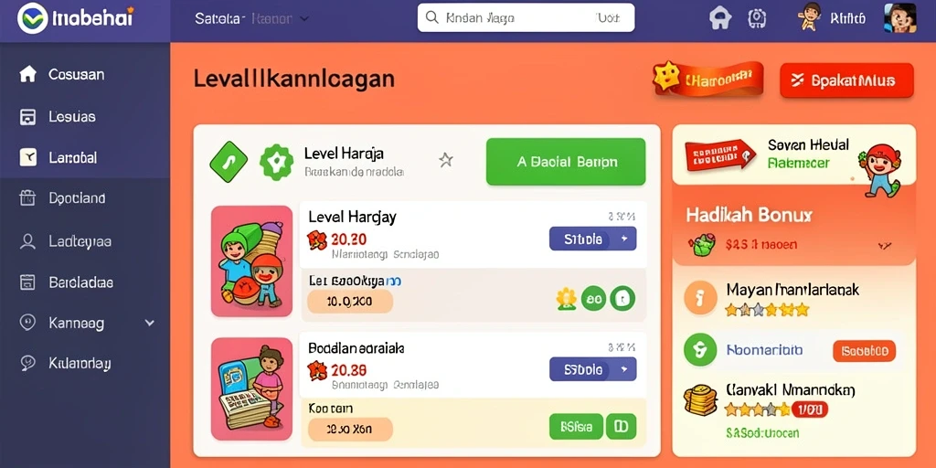 Tampilan antarmuka pengguna yang menarik dan ramah.