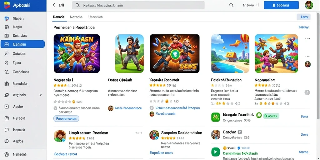 Screenshot menampilkan tampilan antarmuka permainan yang menarik.