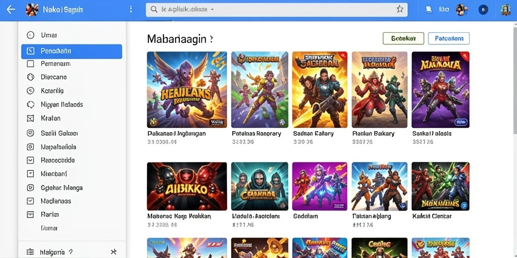 Tampilan antarmuka aplikasi yang menarik.